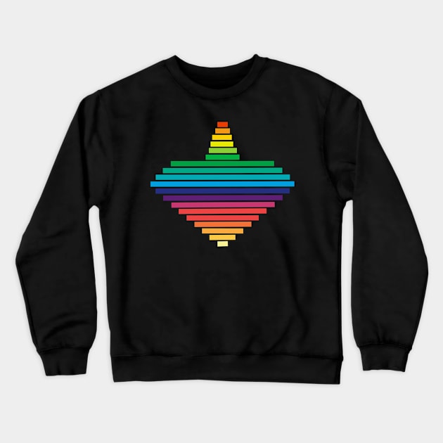 spinning top Crewneck Sweatshirt by SAMUEL FORMAS